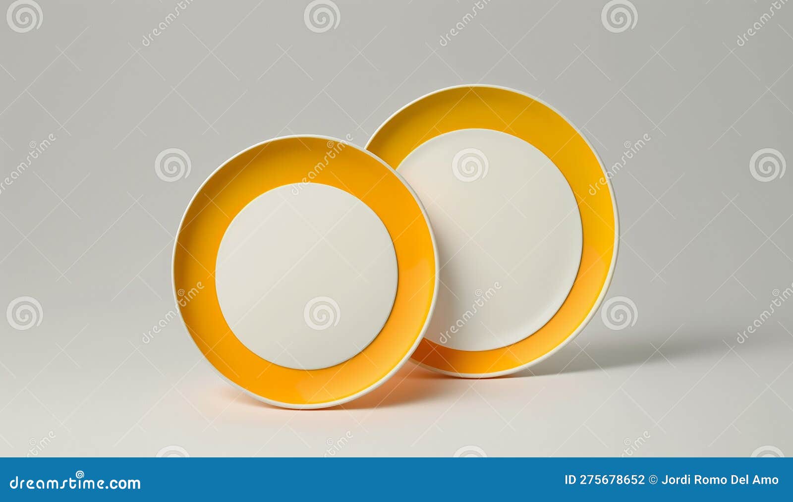 Original Minimalist Empty Classic Plates Stock Photo Image of trendy