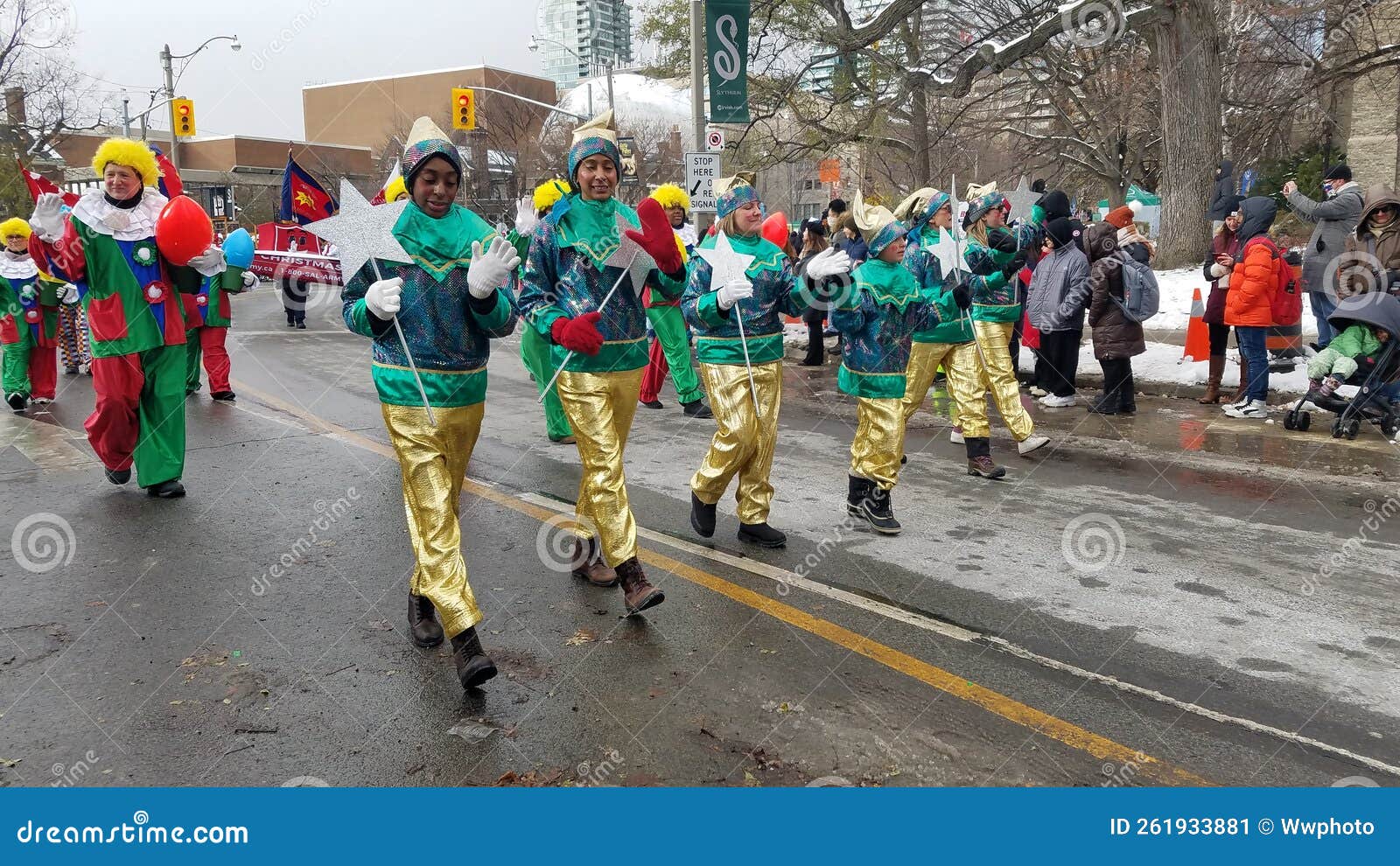 The Original Santa Claus Parade in Toronto 2022 Editorial Photo Image