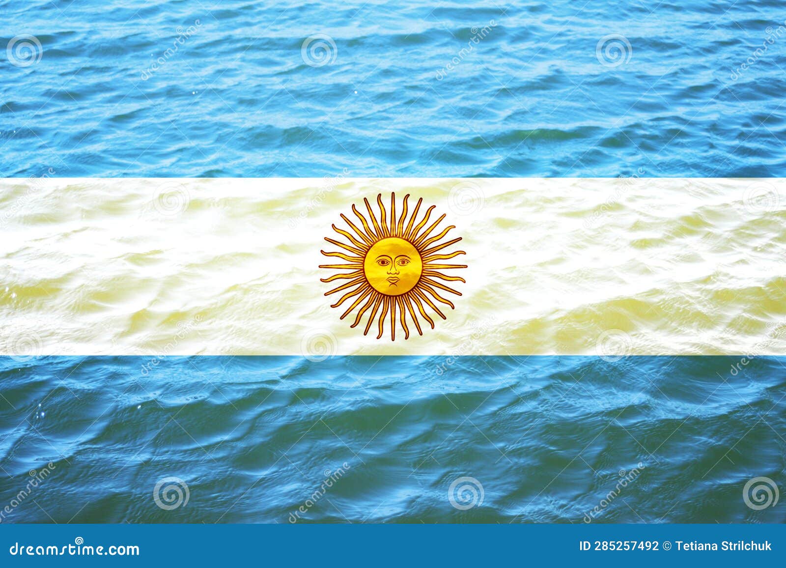 Original and Simple Argentina Flag. Banner for Design Stock Photo Image of state, argentina
