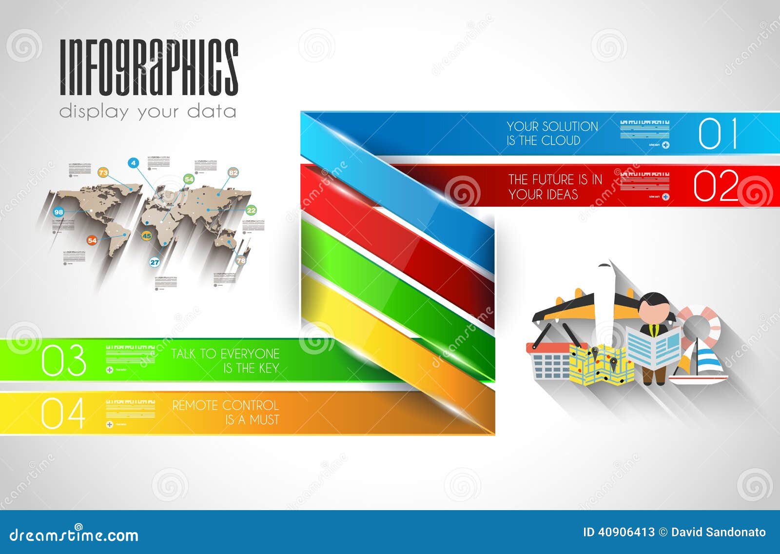 original style infographic template