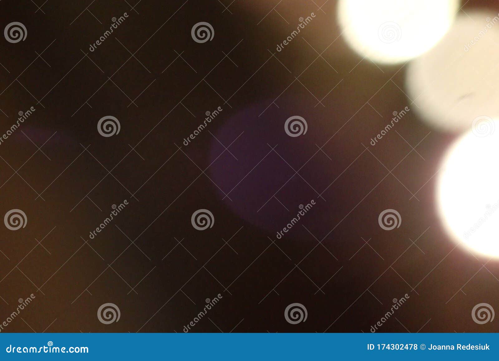 Original Thermal Effect of Light on a Dark Background with Blur Stock