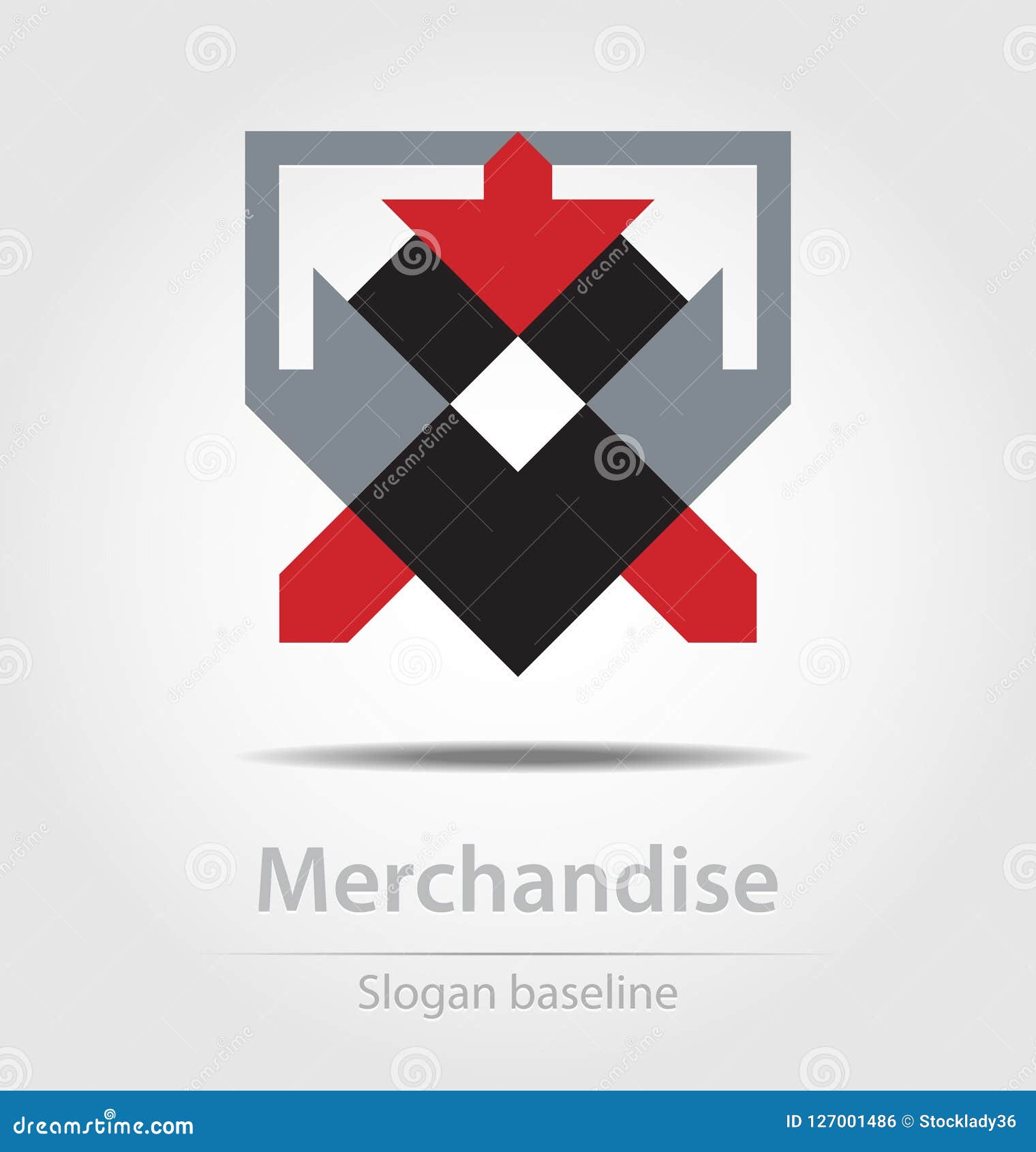 Originally Created Merchandise Vector Business Icon Stock Vector