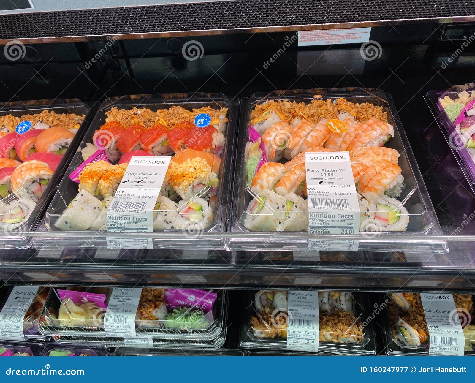 Fresh and Handmade Sushi in the Refridgerated Aisle of a Sams Club Grocery  Store Ready To Be Purchased by Consumers Editorial Photography - Image of  display, consumable: 160247977