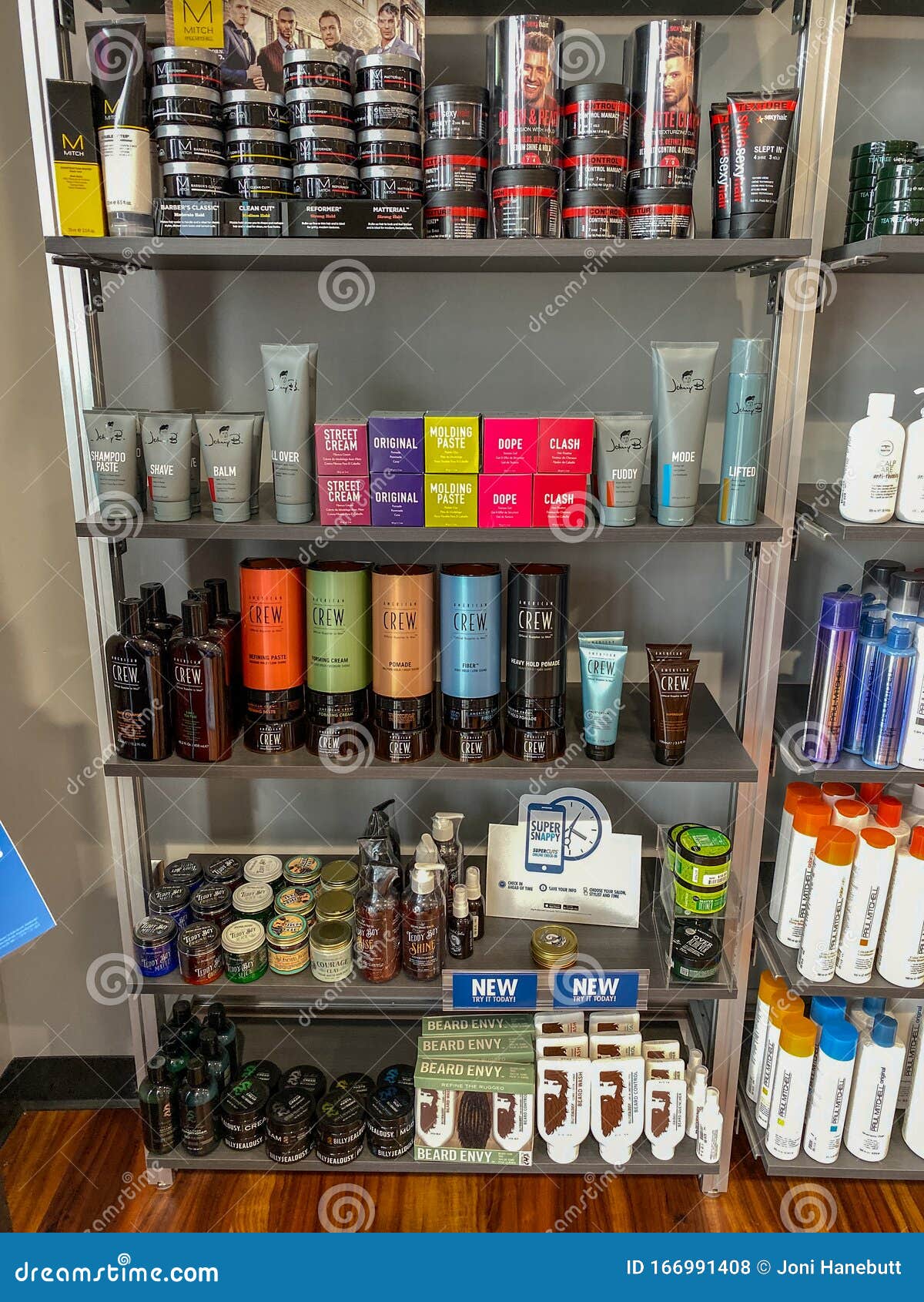 Shelves of American Crew Hair Shampoo, Conditioner and Styling Products for  Men at a Supercuts Hair Salon Editorial Stock Photo - Image of beard,  cosmetics: 166991408