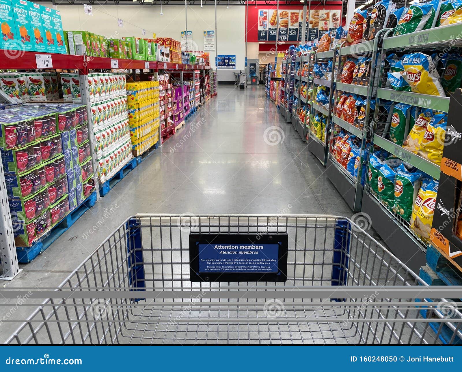 The Snack Aisle of a Sams Club Wholesale Grocery Store with a Variety of  Chips and Fruit Snacks Ready To Be Purchased by Consumers Editorial Image -  Image of display, prepare: 160248050