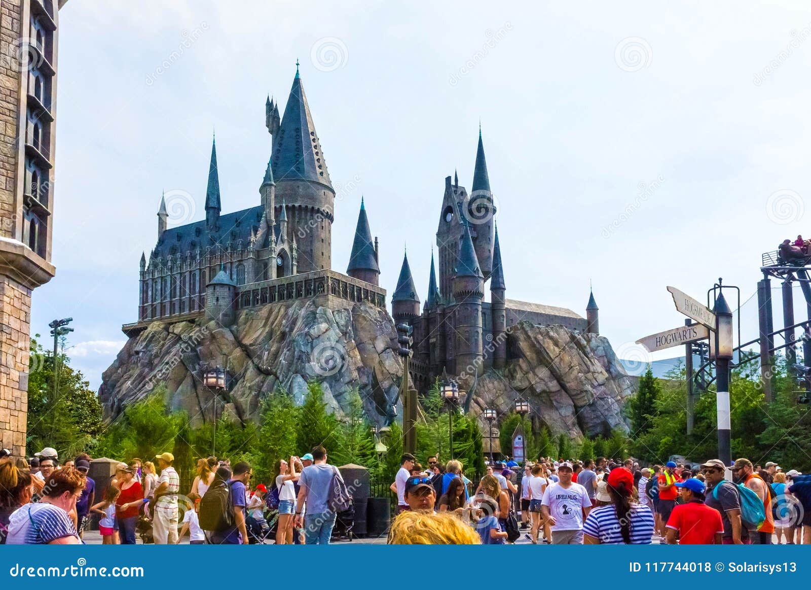 Le chateau d'Harry Potter : Universal Studios : Orlando : Floride 