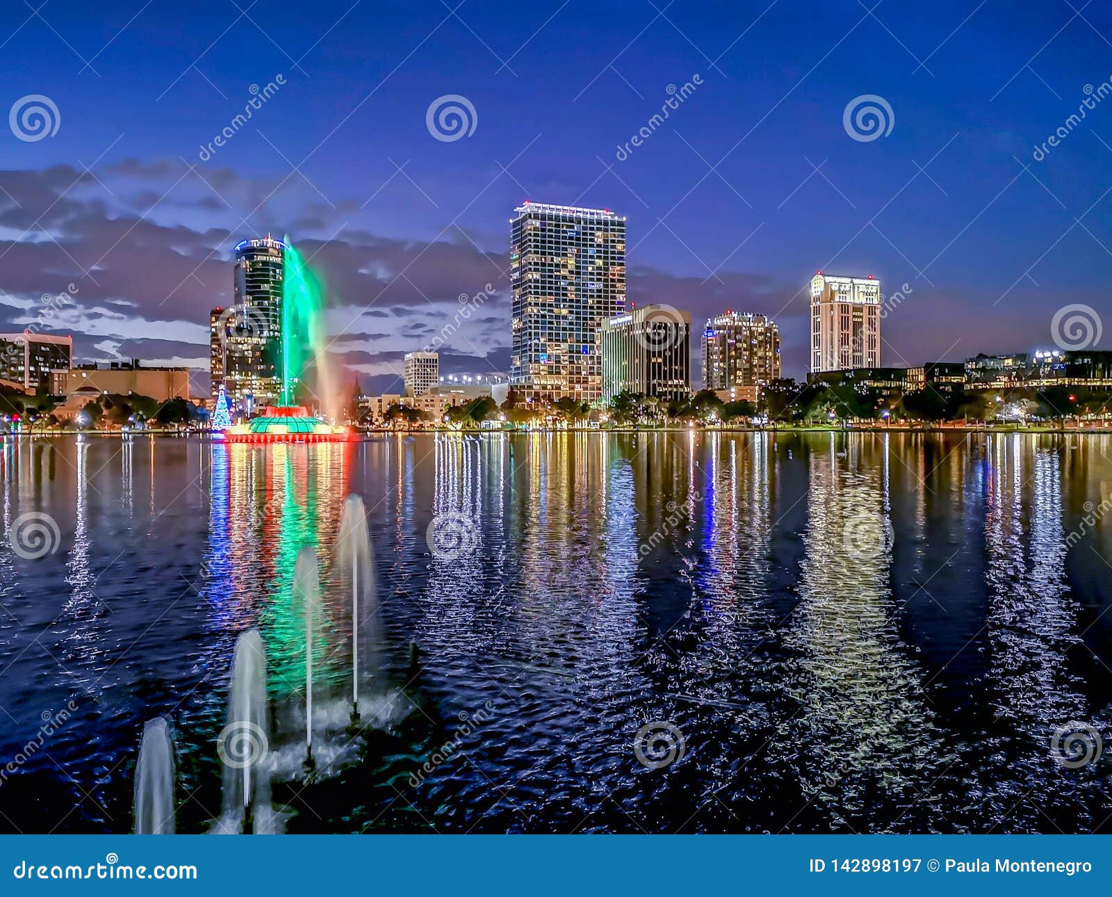 Orlando La Floride Etats Unis Dcembre 2018 Lumires