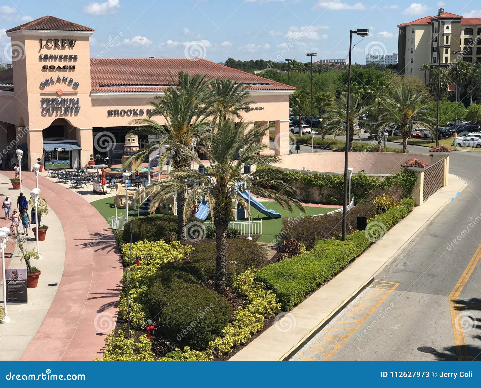 Orlando Premium Outlets, Orlando, FL Redactionele Stock Foto Image of