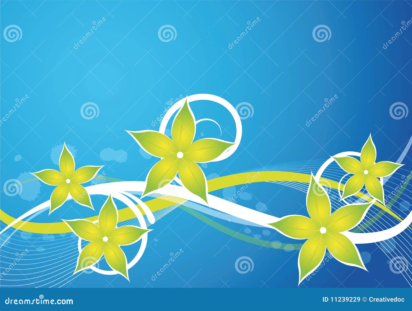 Ornament design stock illustration. Illustration of green 11239229