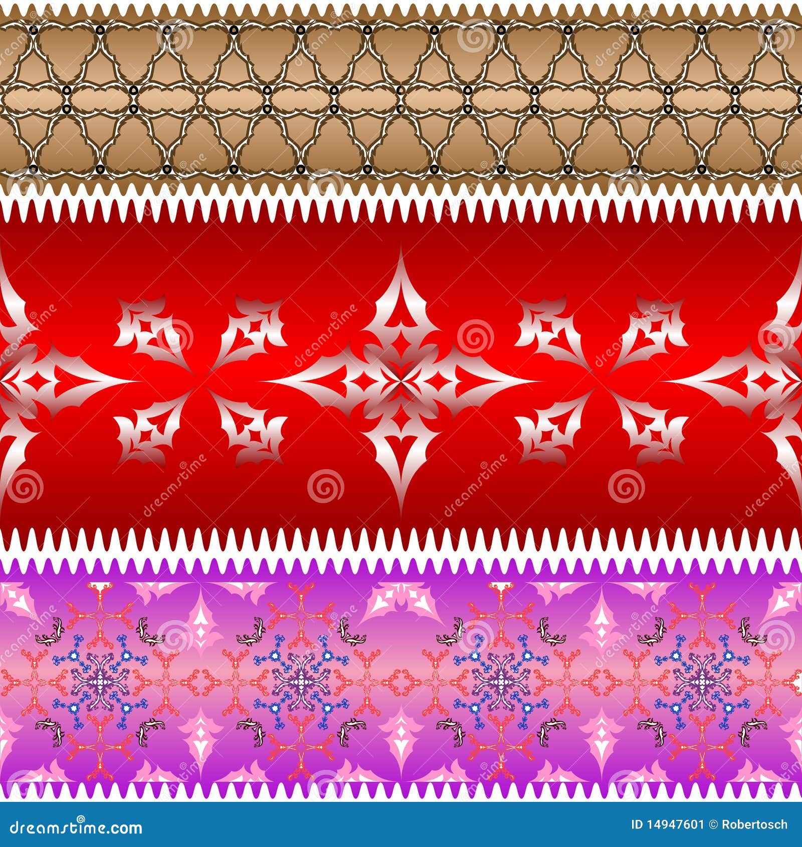 Ornamental design ribbons stock vector. Illustration of advertising