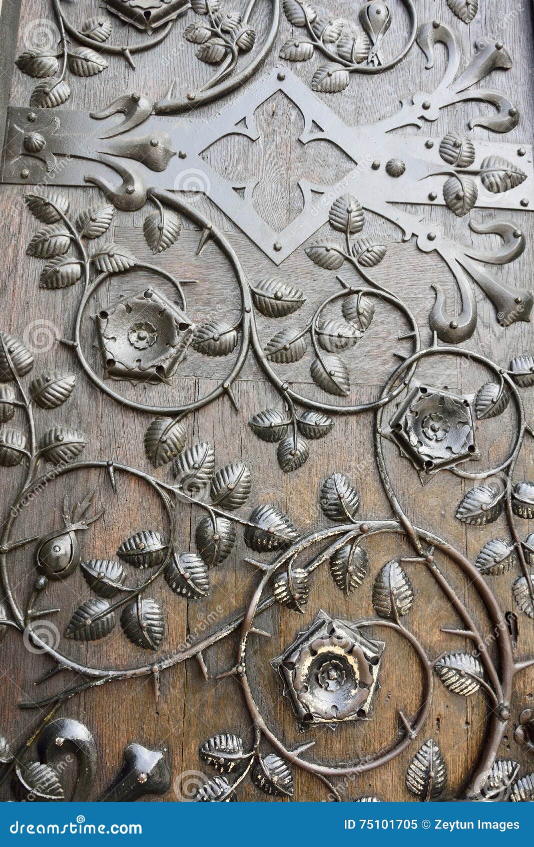 Ornamental ironwork stock image. Image of front, ornament 75101705