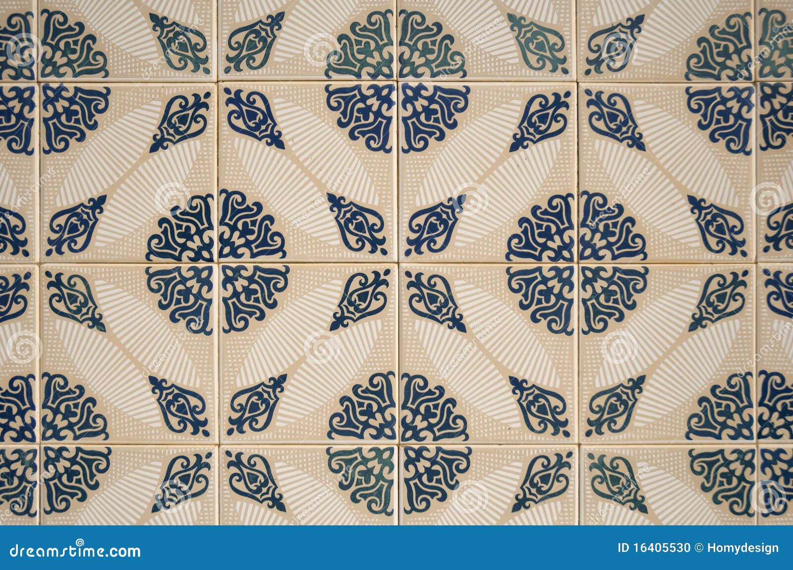 Ornamental old tiles stock photo. Image of background 16405530