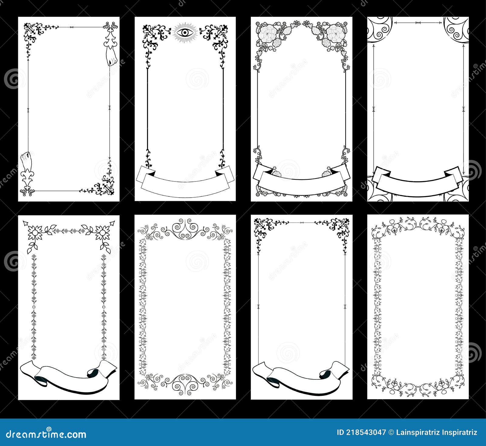 Blank Tarot Card Stock Illustrations – 80 Blank Tarot Card Stock  Illustrations, Vectors & Clipart - Dreamstime