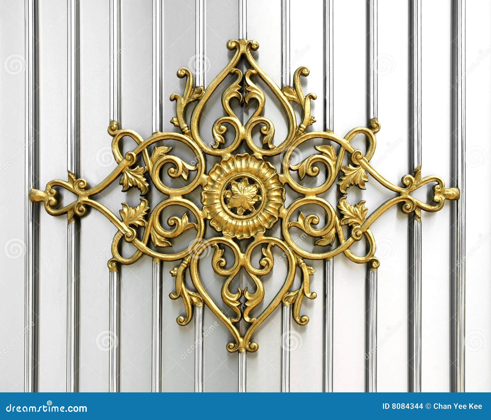 Ornamental work of iron stock photo. Image of iron, design 8084344