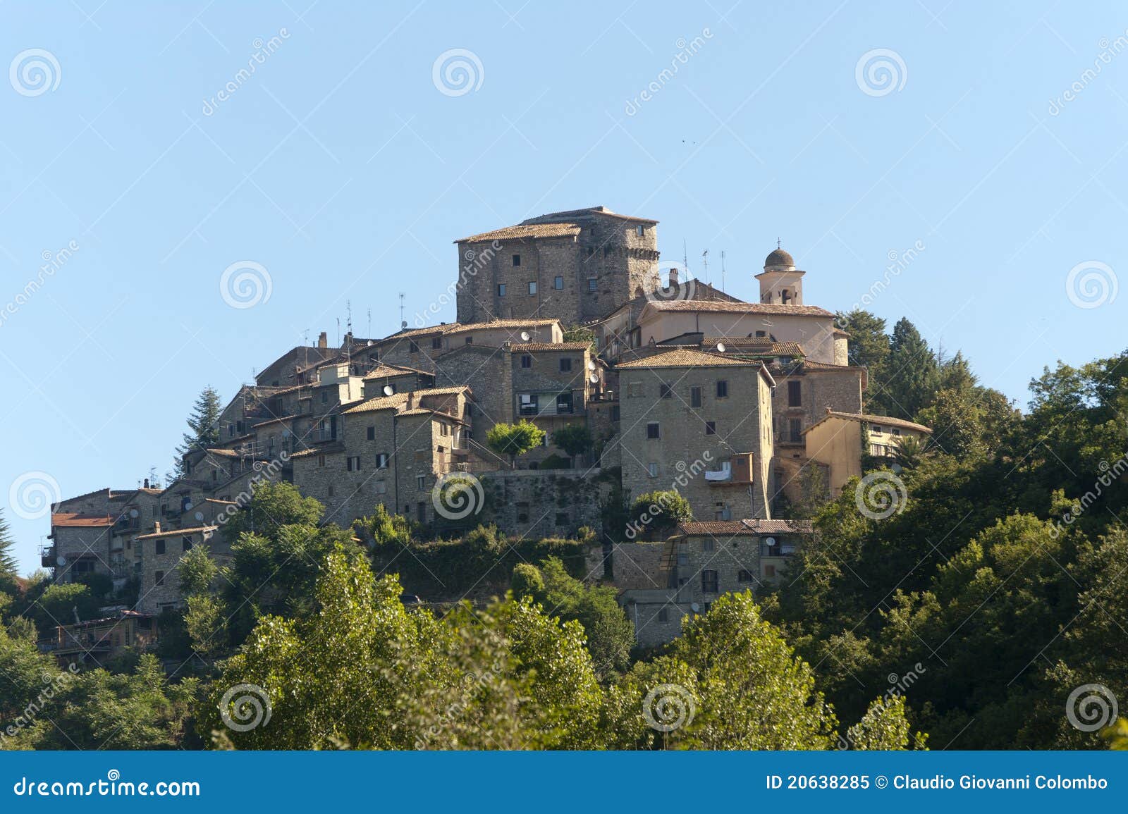 ornaro (rieti, lazio, italy) - old village