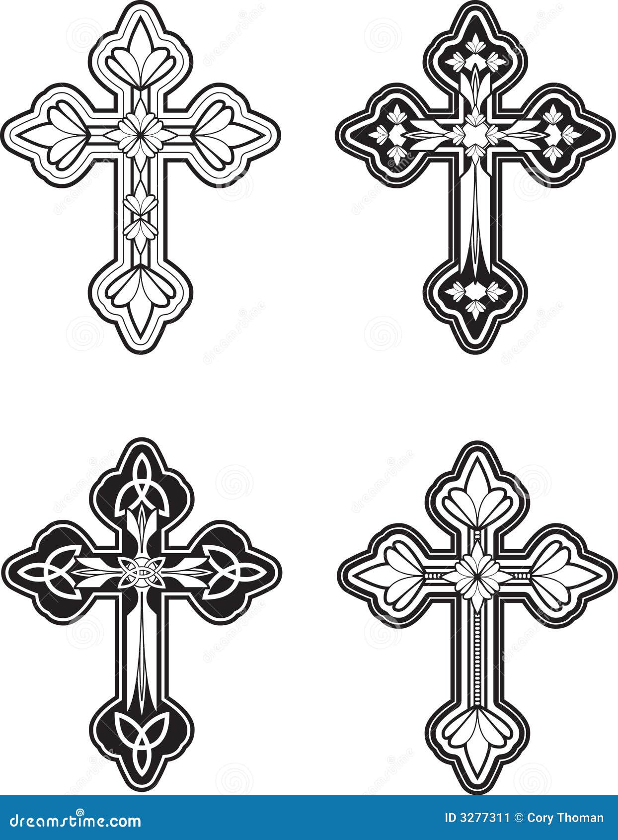 free ornate cross clipart - photo #9