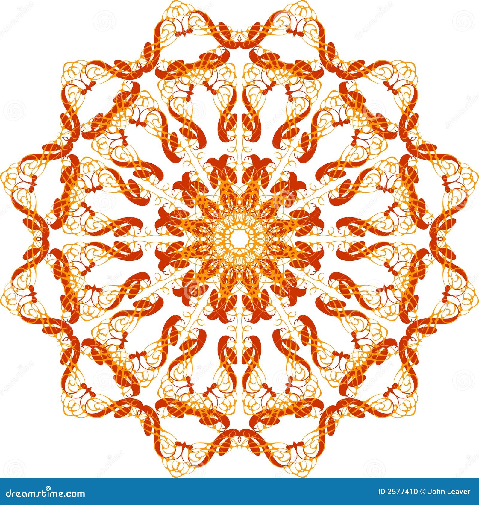 Ornate Design Stock Photo Image 2577410