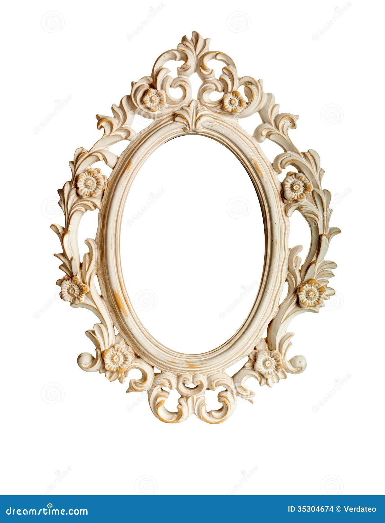 Ornate Frame Isolated Stock Images Image 35304674