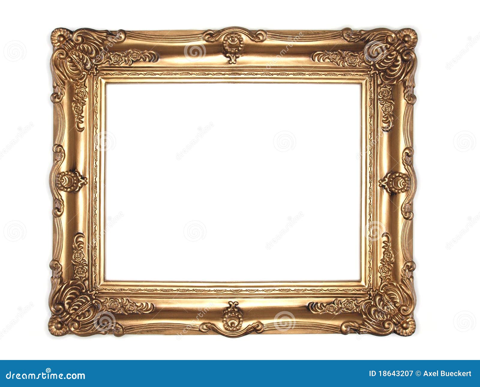 ornate gold frame