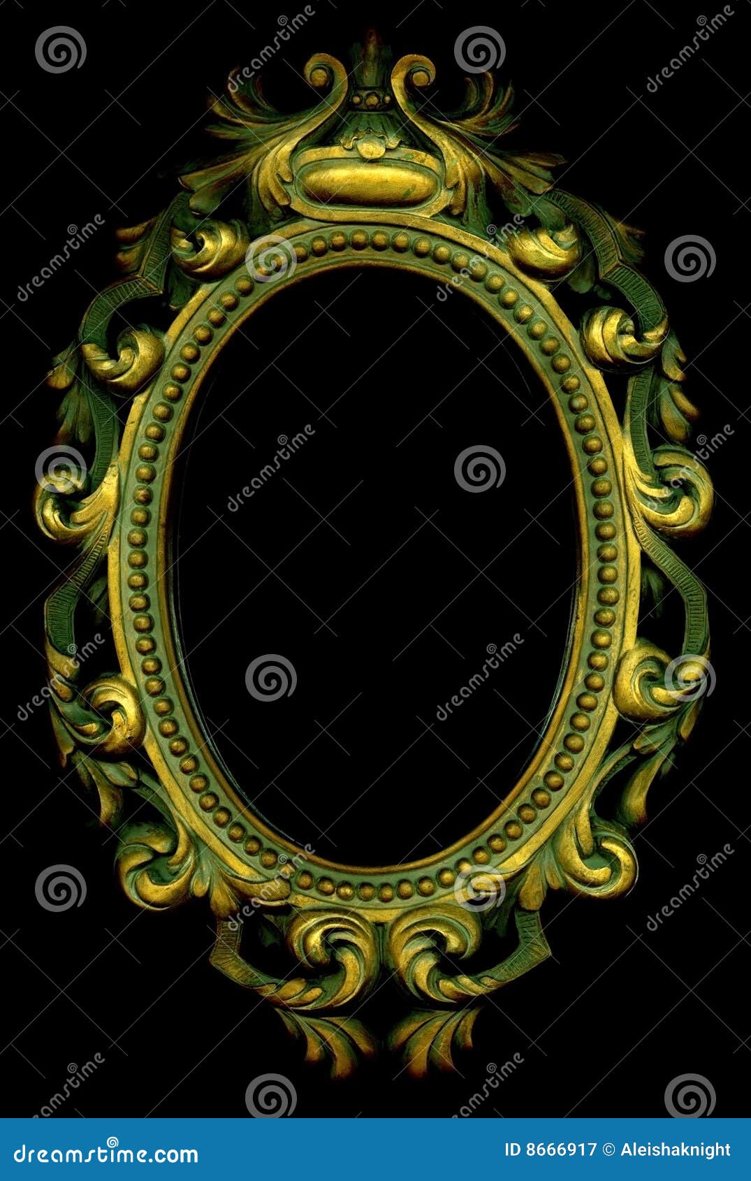 ornate gold frame