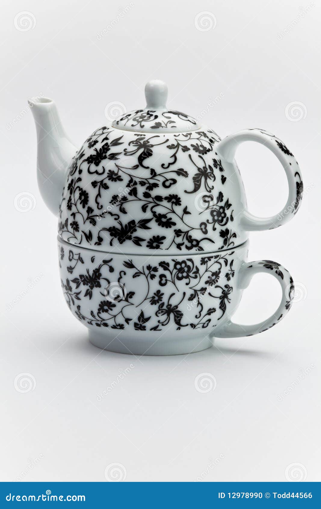 Ornate Tea Set stock photo. Image of teapot, movement 12978990