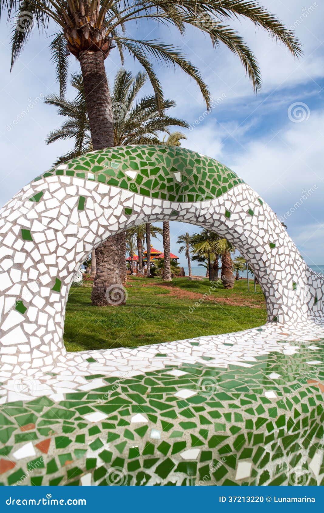 oropesa del mar castellon beach gardens tiles mosaic