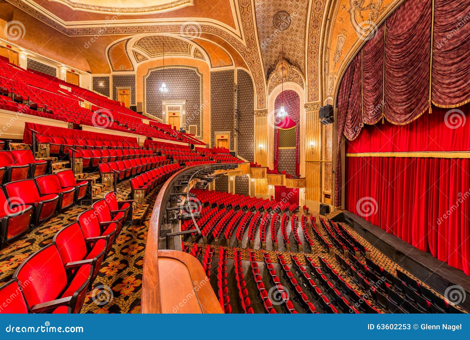 Orpheum Theatre editorial stock photo. Image of historic - 63602253