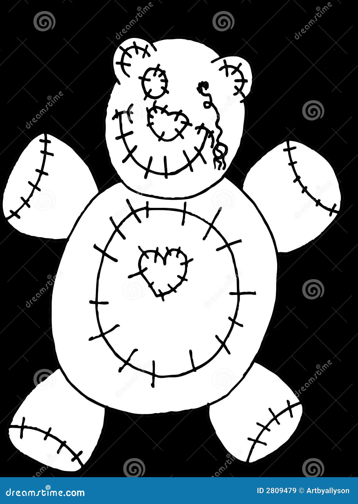 Orso dell orsacchiotto di Halloween