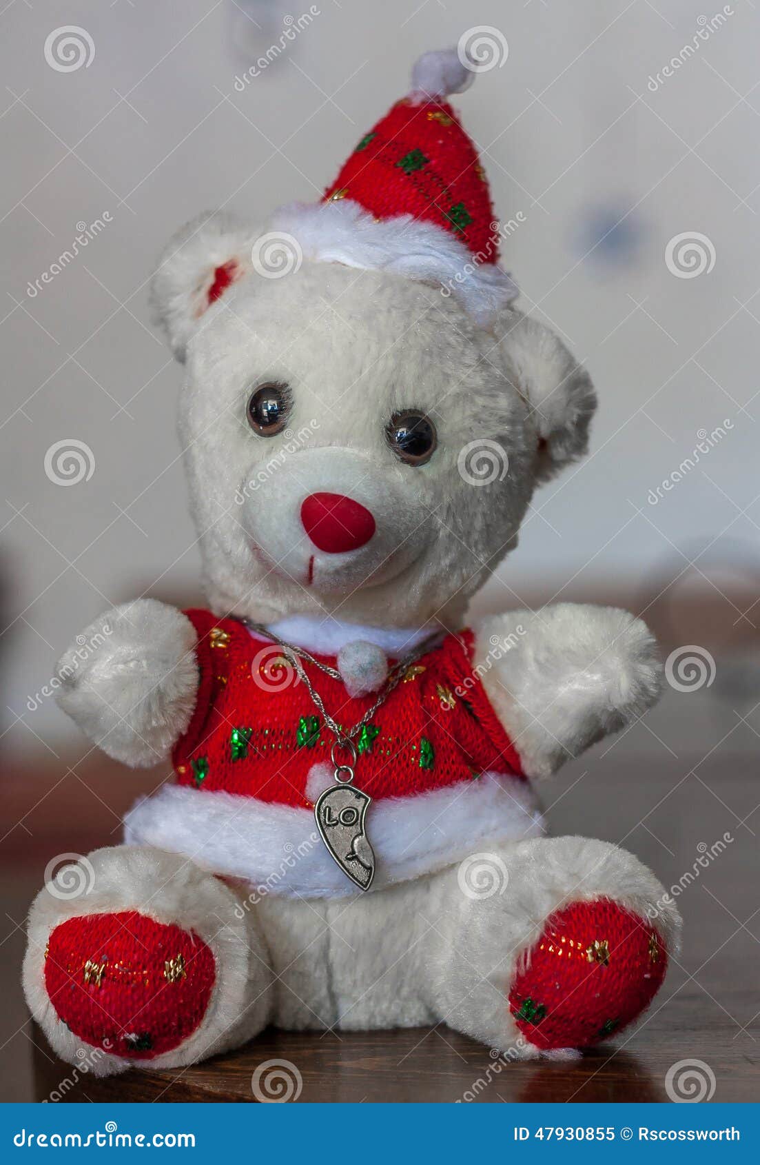 Cappello Di Babbo Natale Rosso Di Peluche: Finiture Bianche Di - Foto 6