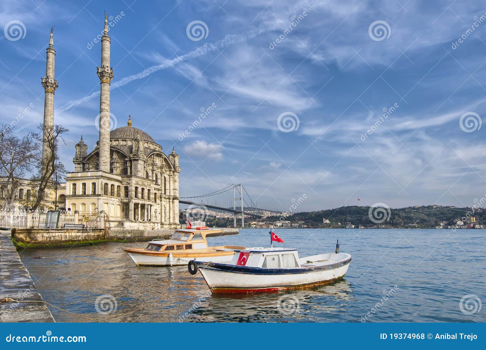 ortakoy mosque at istanbul