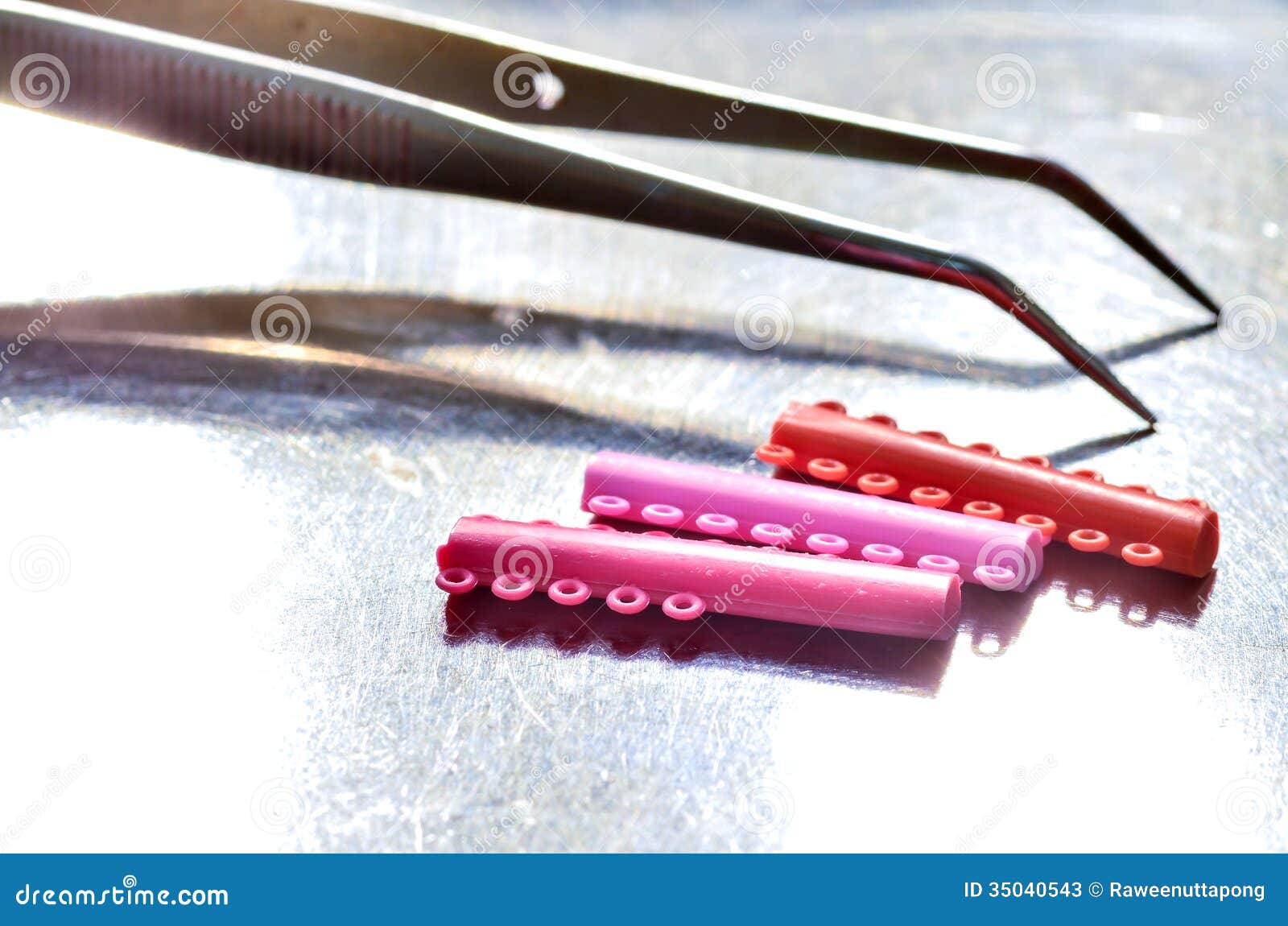Orthodontics Elastomeric Rings Stock Image Image of health, esthetic