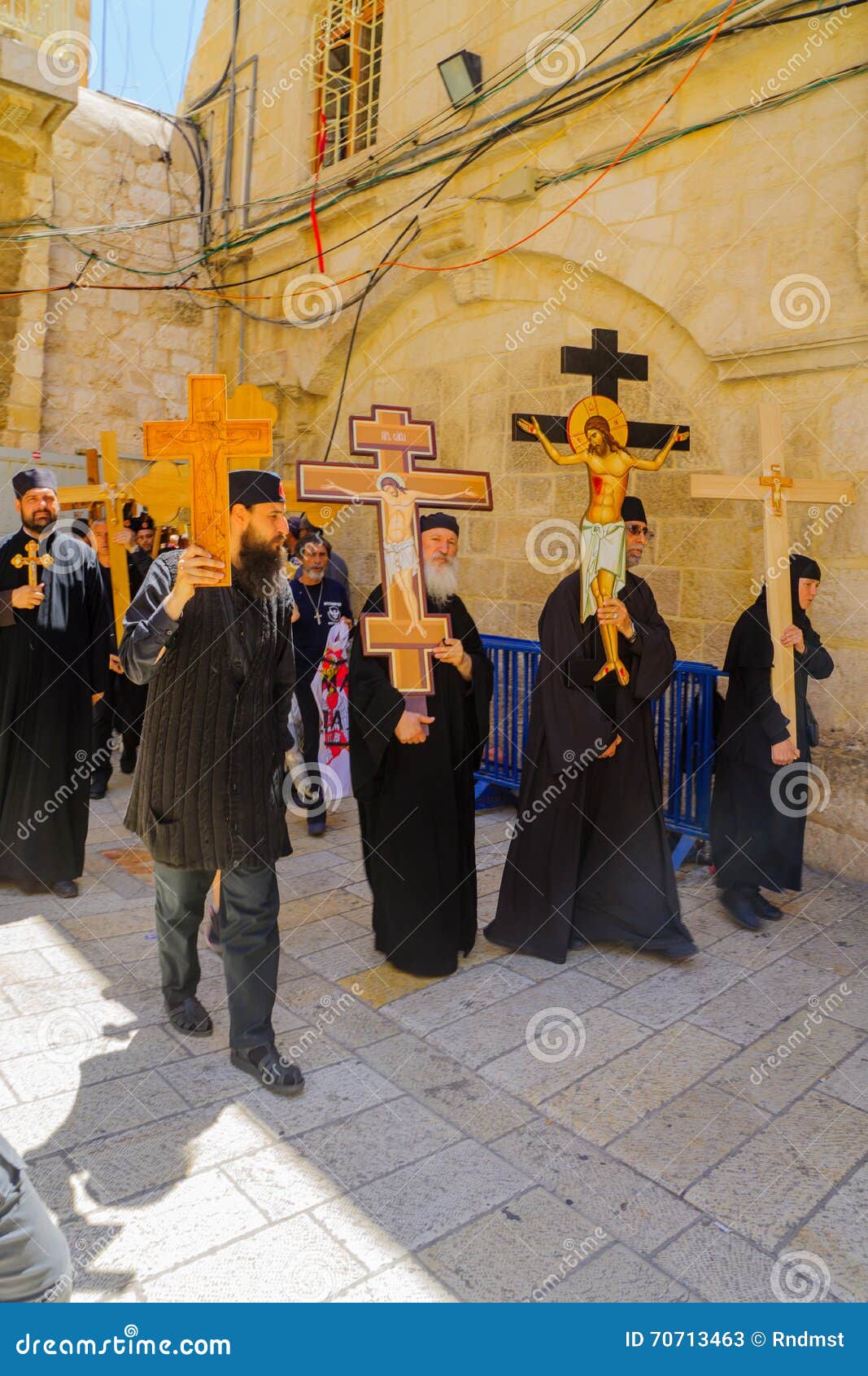 Orthodox Good Friday 2016 in Jerusalem Editorial Stock Photo Image of
