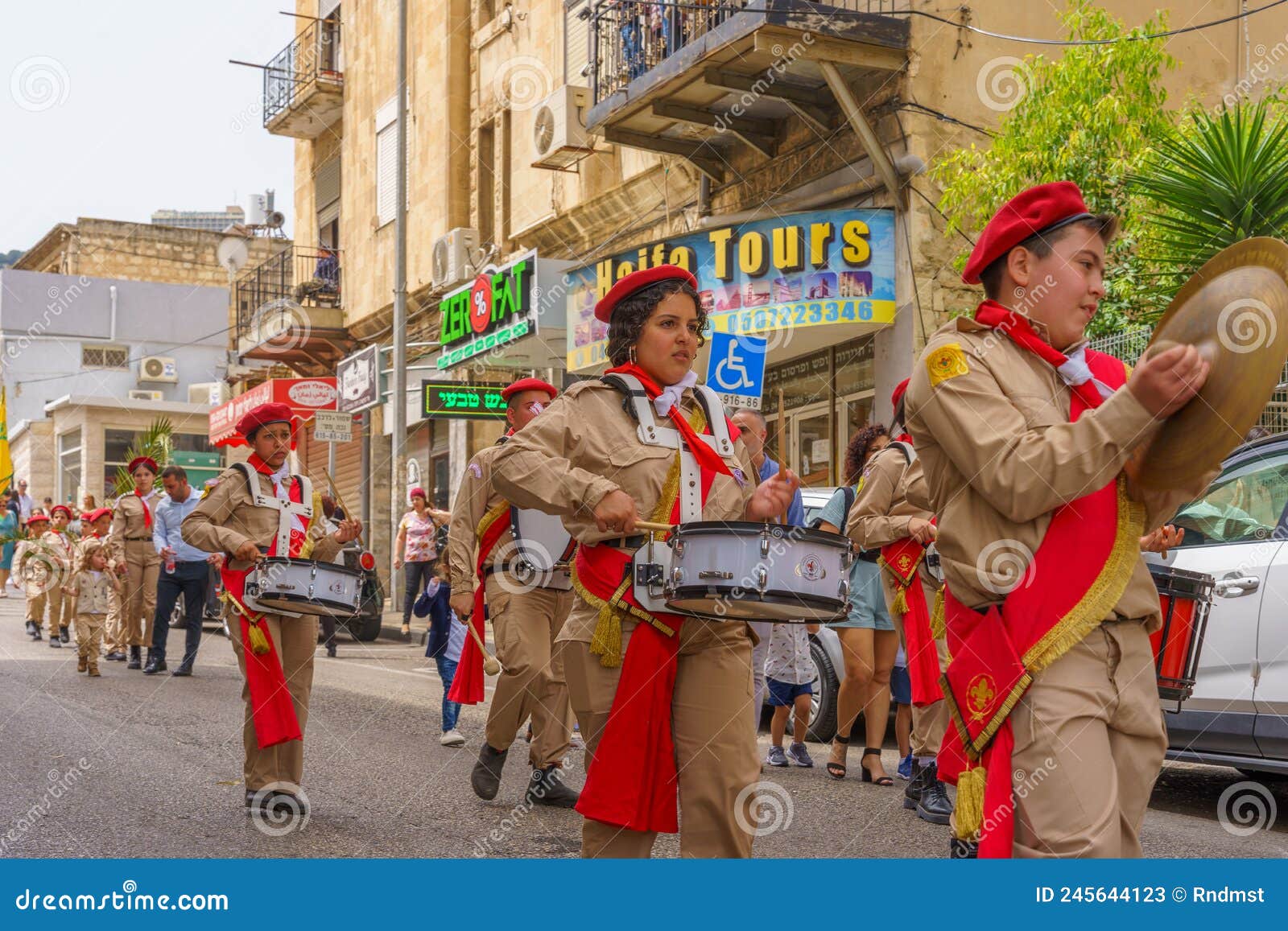 Orthodox Palm Sunday Parade in Haifa Editorial Stock Photo Image of