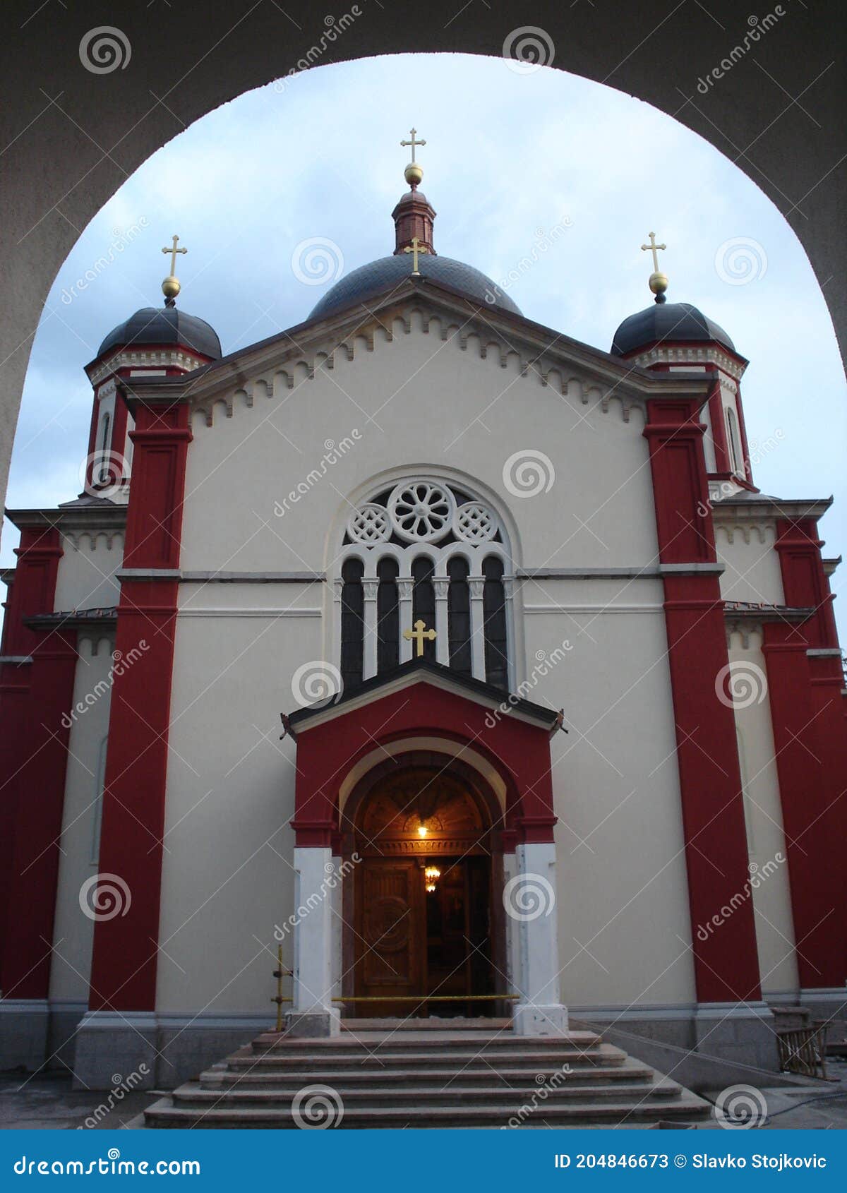 kathedral church in kragujevac serbia