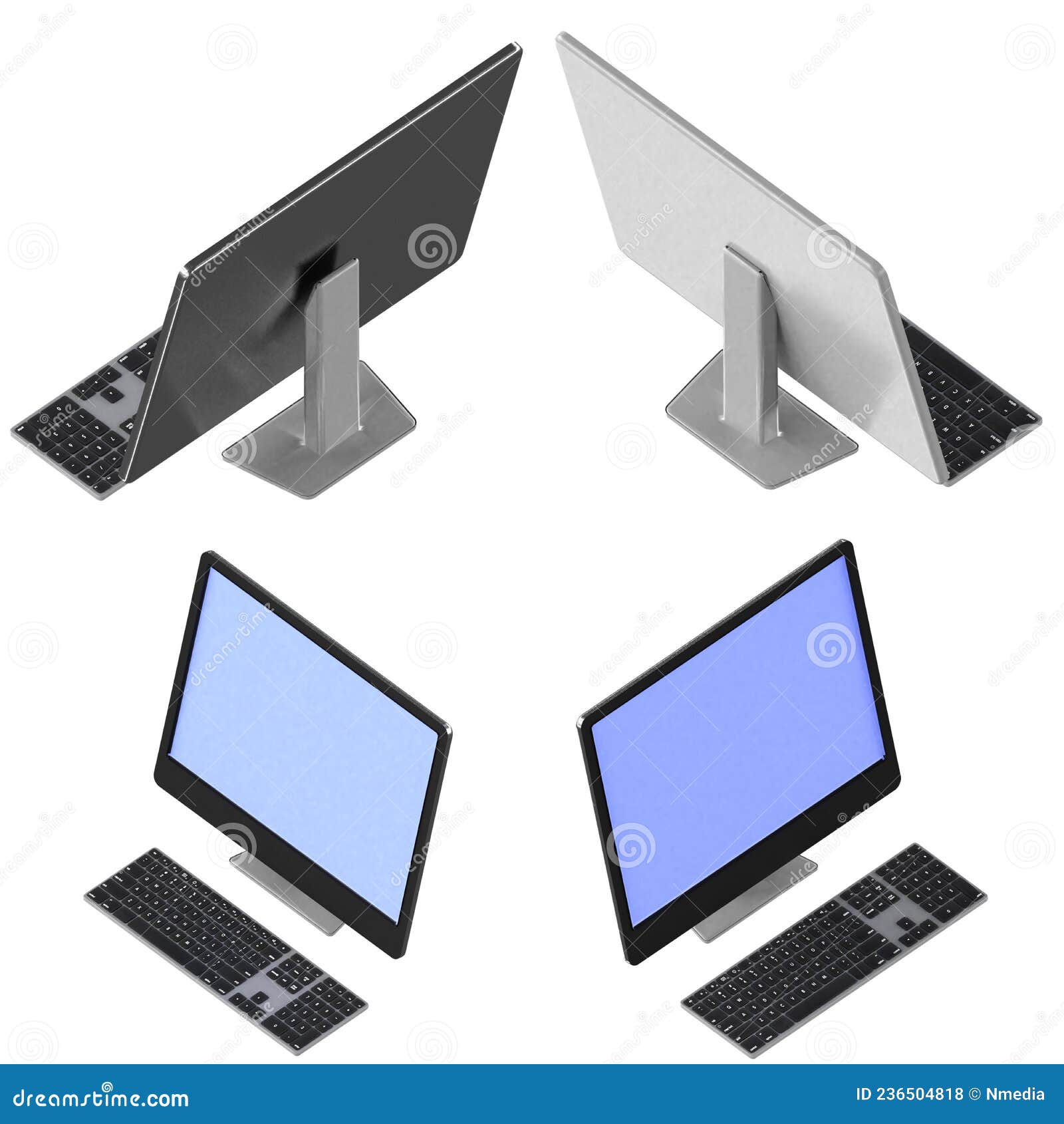 orthographic desktop computer