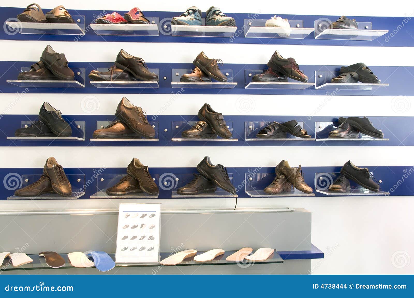 Orthopaedic Shoes stock photo. Image of warehouse, showroom 4738444