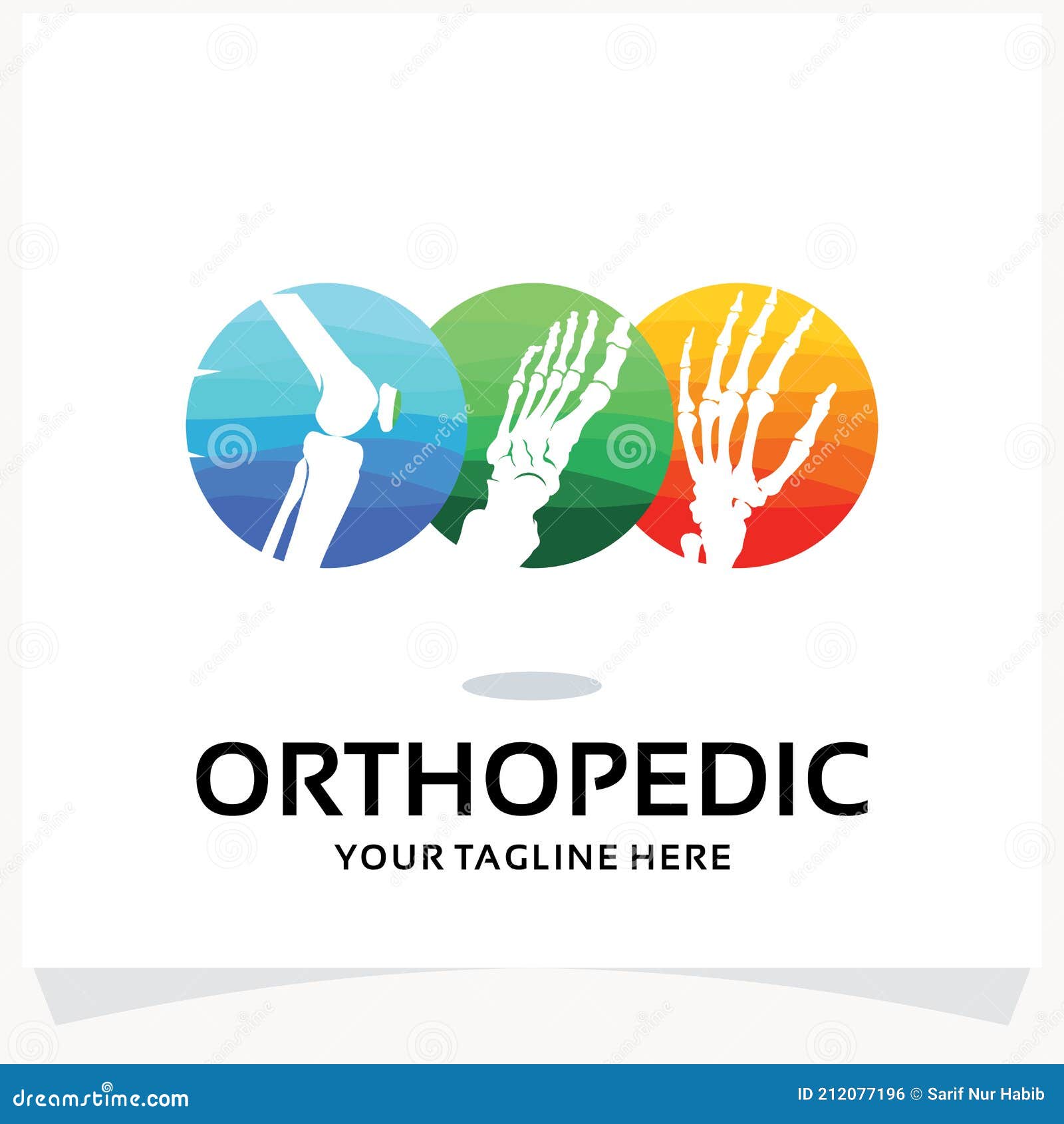orthopedic logo  template inspiration