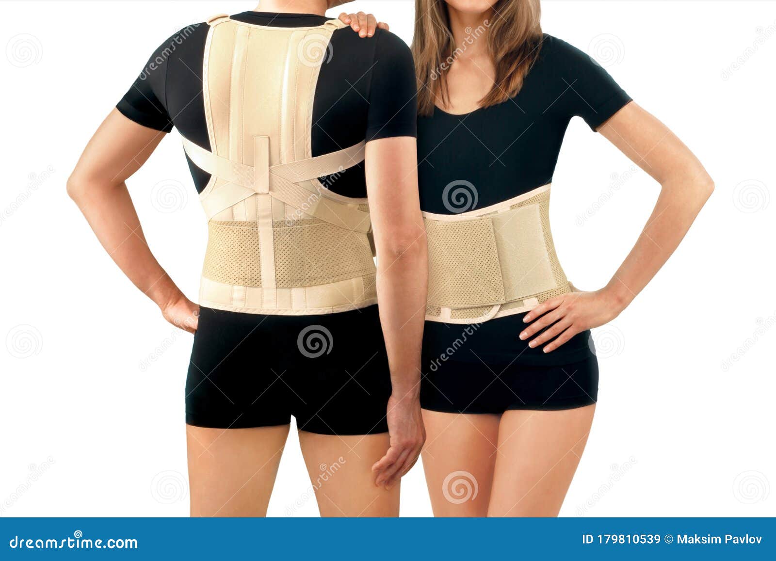 Orthopedic Lumbar Support Corset Products. Lumbar Support Belts. Posture  Corrector for Back Clavicle Spine Stock Image - Image of postural,  deformity: 179810539