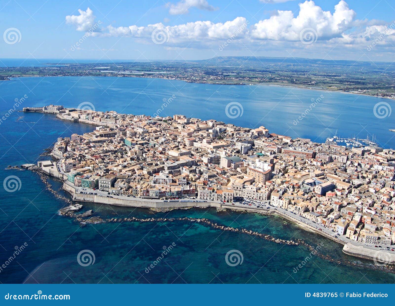 ortigia from the sky