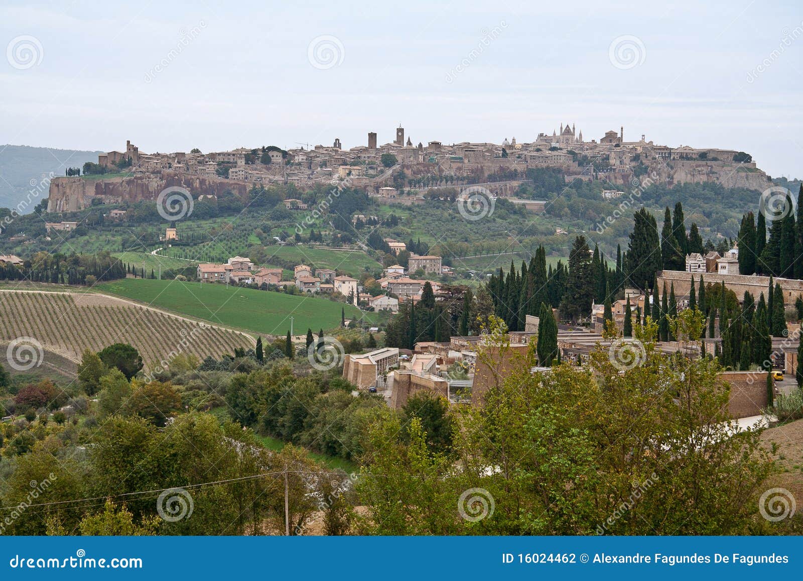 Orvieto Terni Italy stock photo. Image of historical 16024462