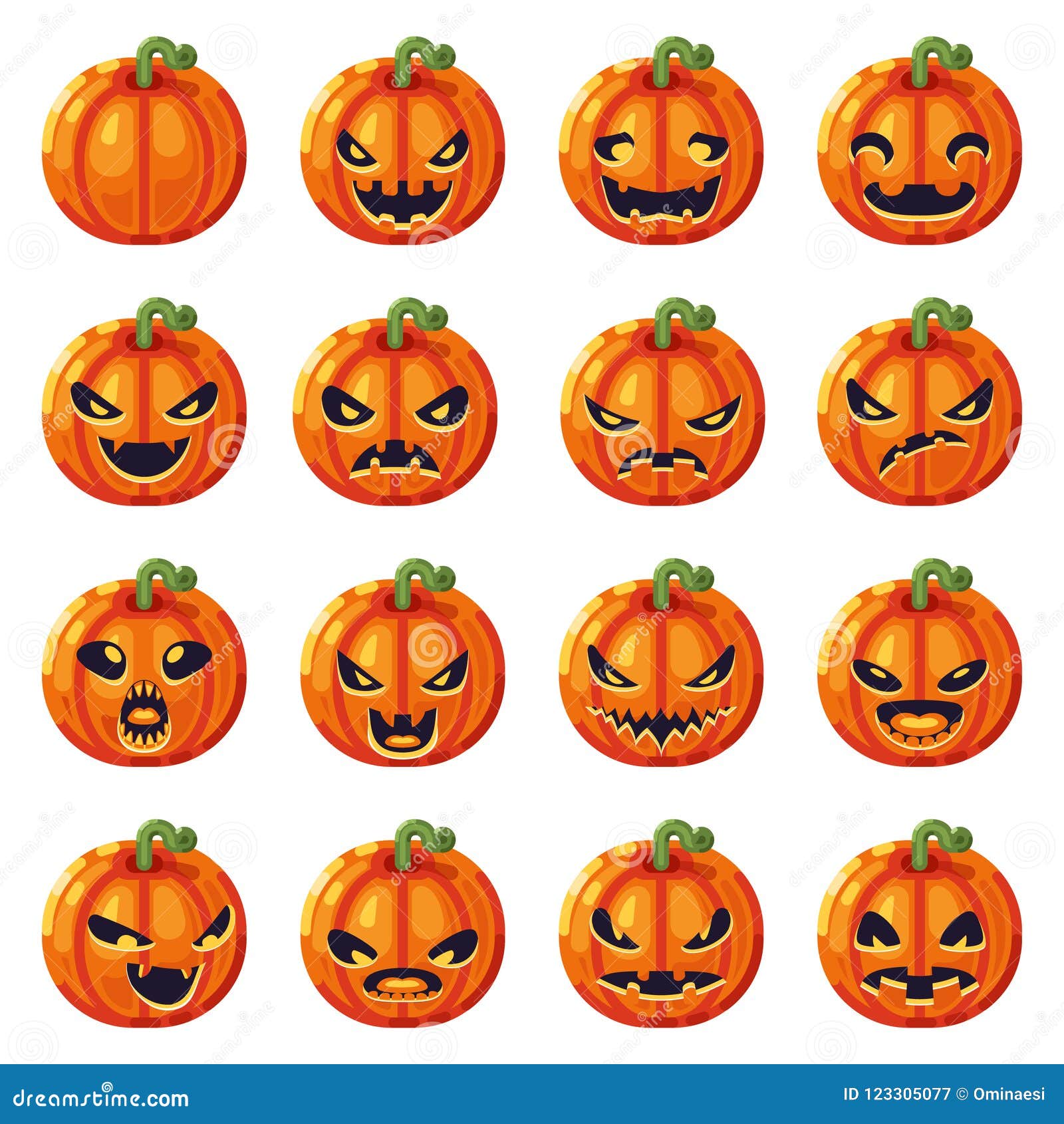 Cara assustadora de halloween tamanho grande de sorriso emoji