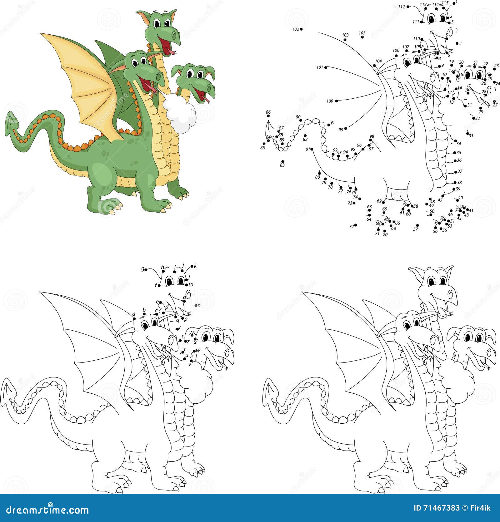 100 desenhos de Dragões