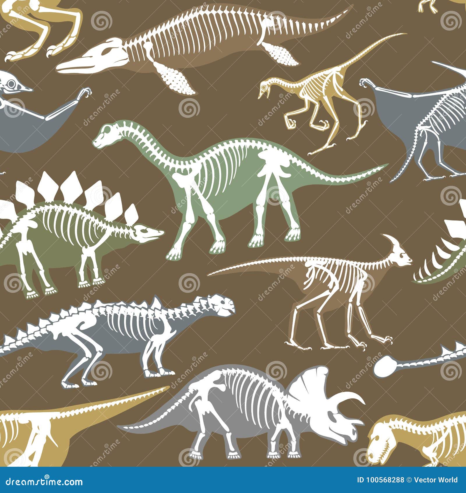 Ilustração de esqueleto de dinossauro t rex ossos de criaturas  pré-históricas isolados elemento de design de fósseis de tiranossauro  predador antigo perigoso vetor
