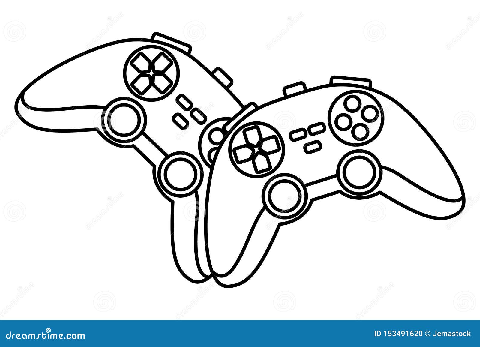 único gamepad de desenho de uma linha de consoles de jogos. conceito de jogo  de esportes eletrônicos. ilustração em vetor gráfico de desenho de desenho  de linha contínua. 18921455 Vetor no Vecteezy