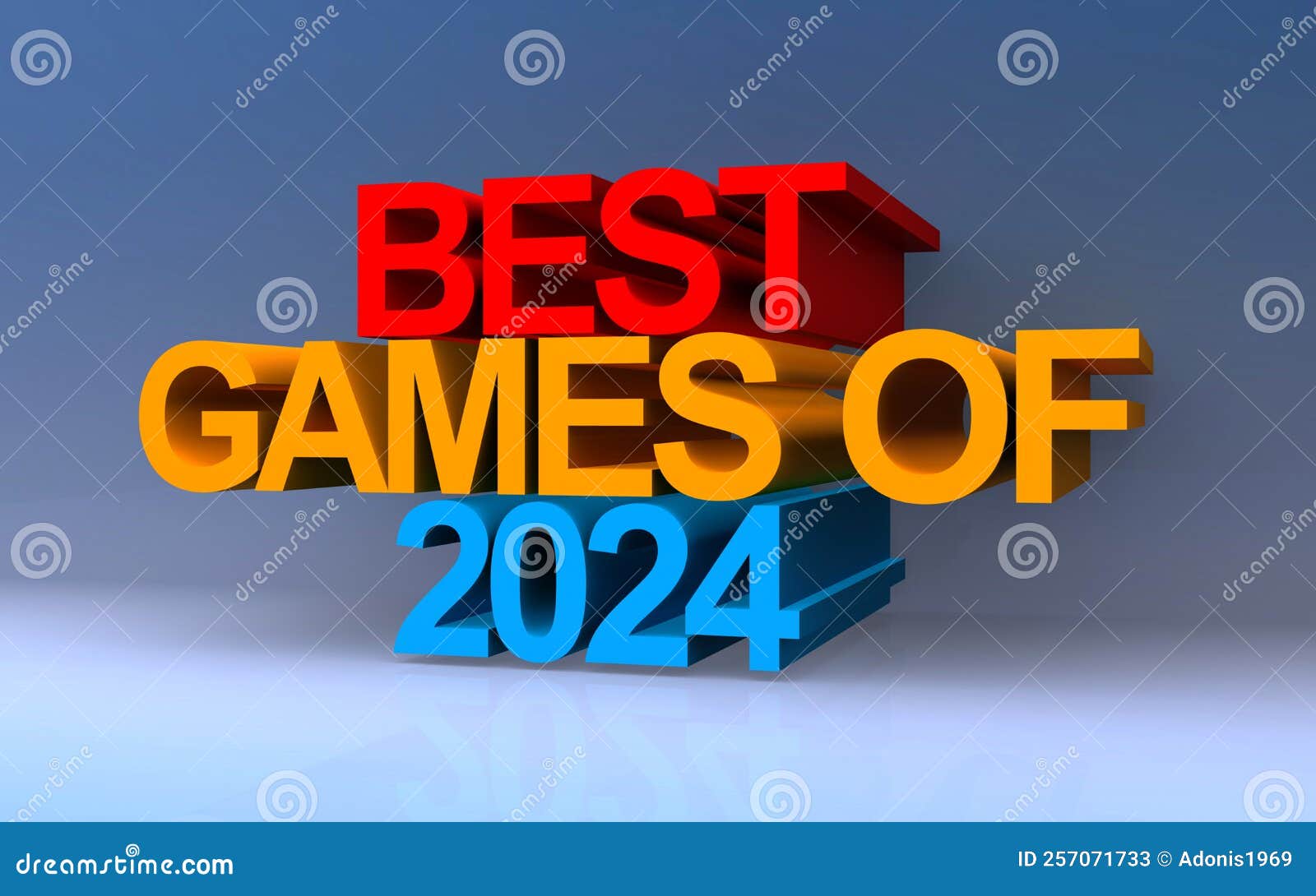 Os Melhores Jogos De 2024 Em Azul Ilustração Stock - Ilustração de sucesso,  ouro: 257071733