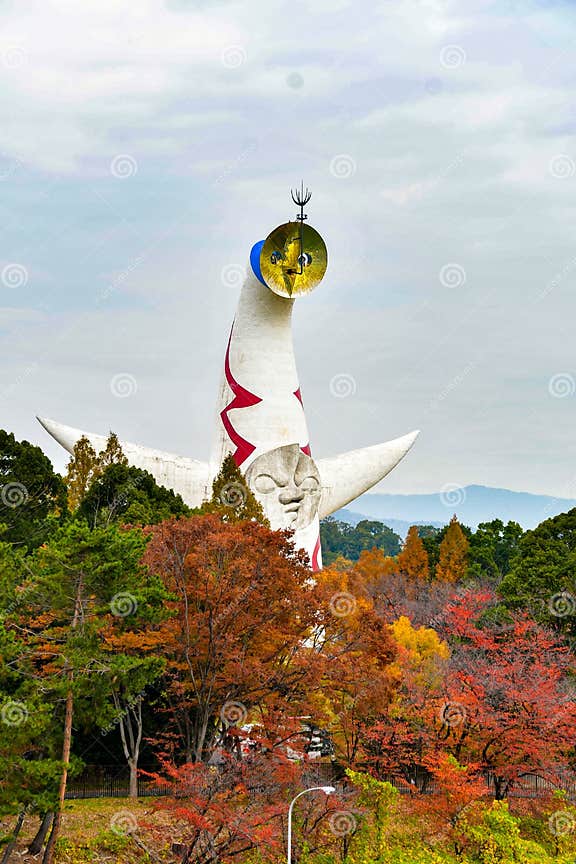 Osaka, Japan 27. November 2019 Taiyo No To Building Symbol of Expo