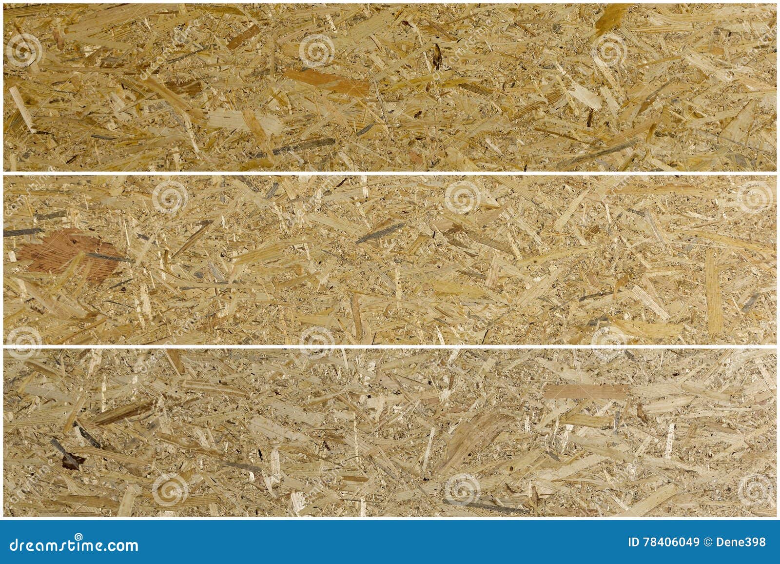 Osb Material Texture Recycled Compressed Wood Chippings Board