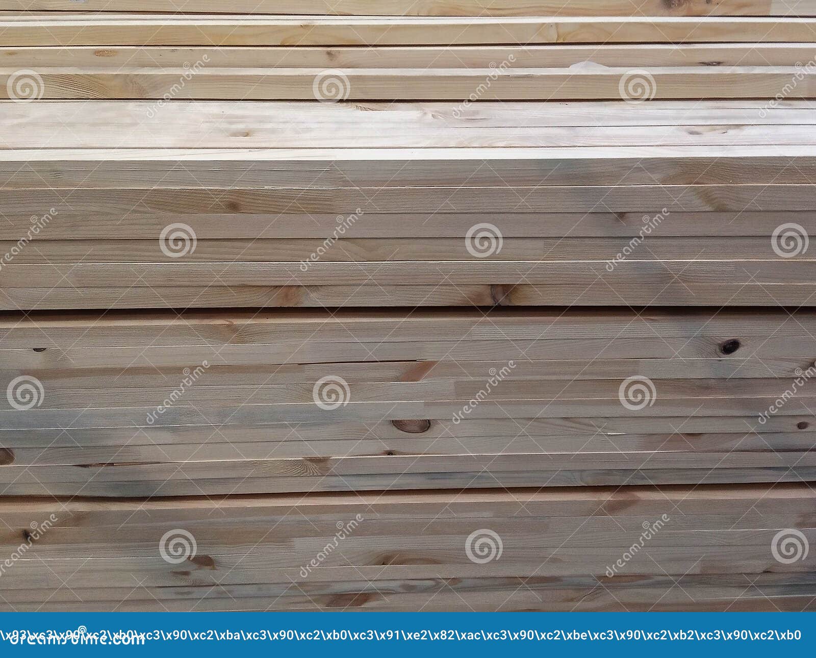OSB Plates are in a Pile. Hardware Store, Home Repair Stock Image