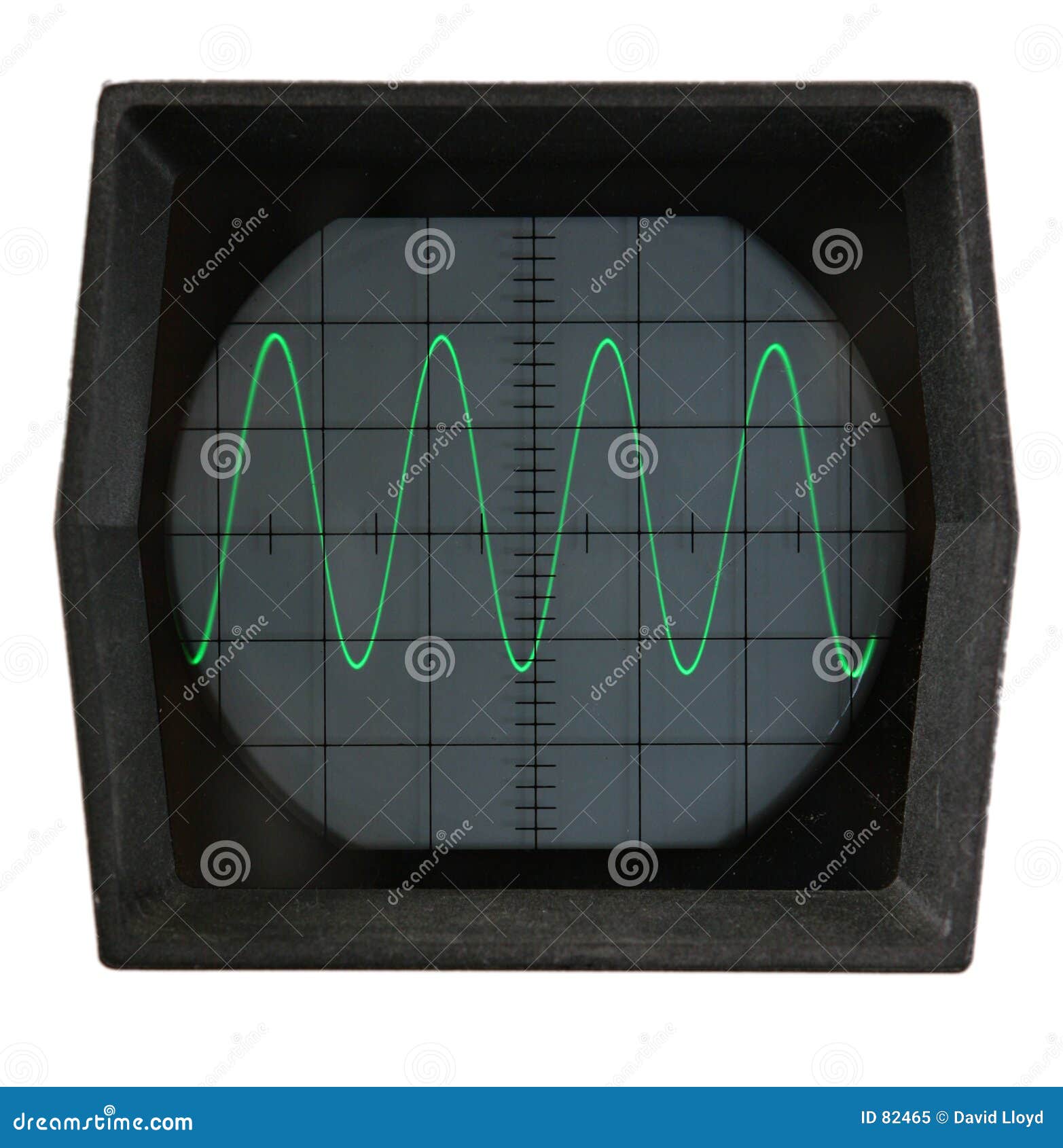 oscilloscope screen