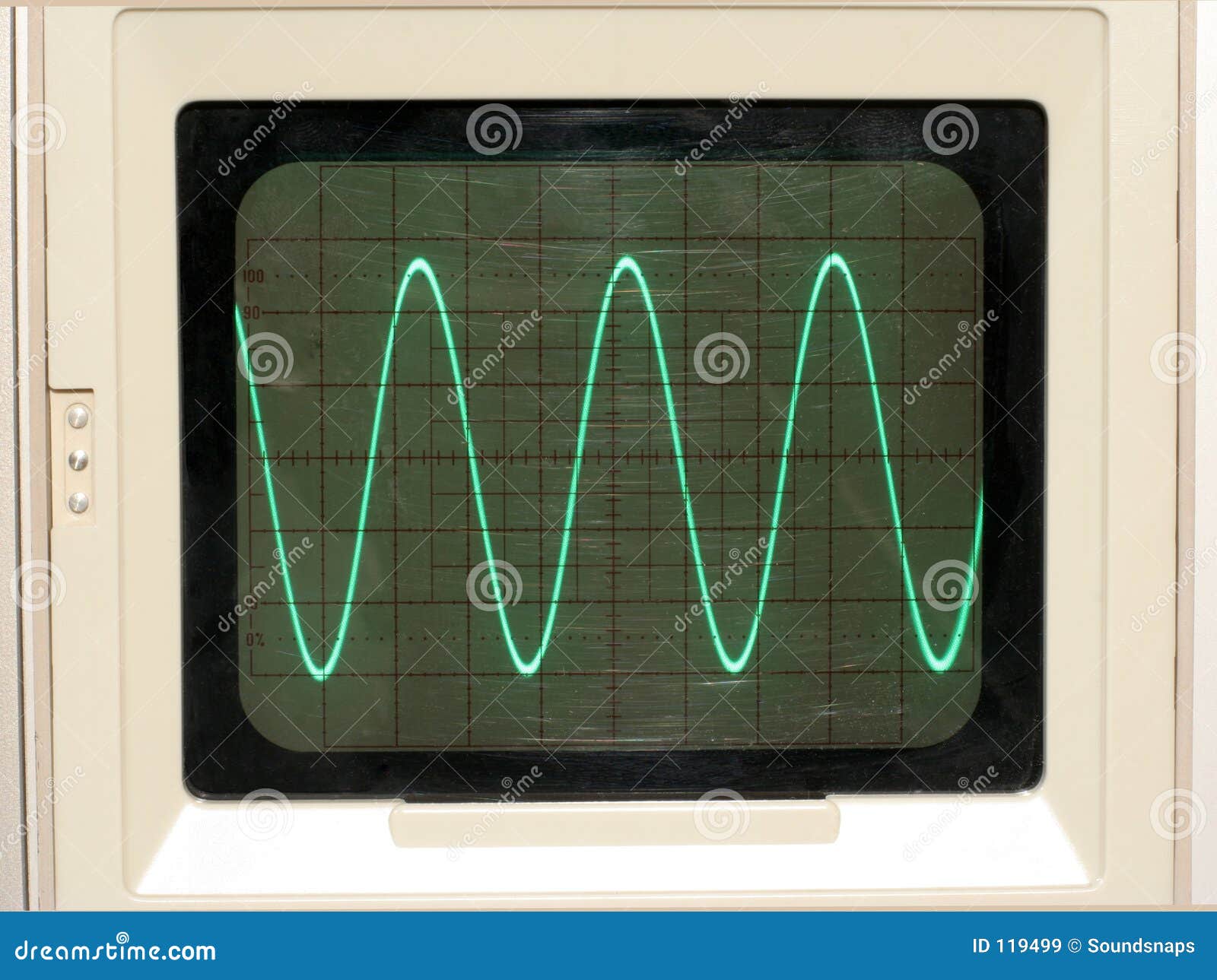 Oscilloscope Trace Royalty Free Stock Images Image 119499